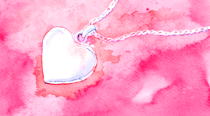 A silver locket for my love